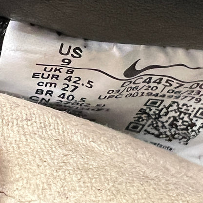 Nike Air Force One Low CPFM Black (2020) Size 9 USED s23159