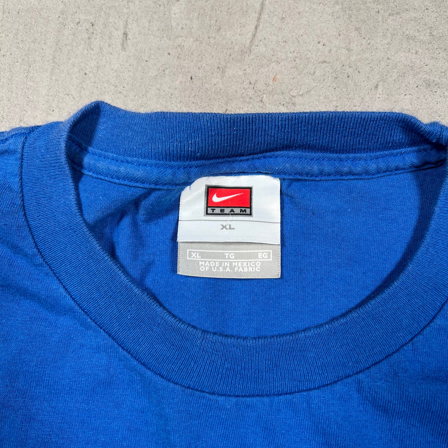 Y2K Nike Silver Tag Philadelphia Phillies Blue Tee Size XL USED v19713