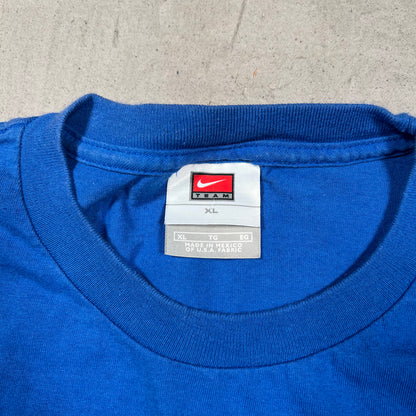 Y2K Nike Silver Tag Philadelphia Phillies Blue Tee Size XL USED v19713