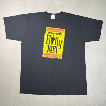 2006 Billy Joel MSG Black Tee Size Large USED v19710