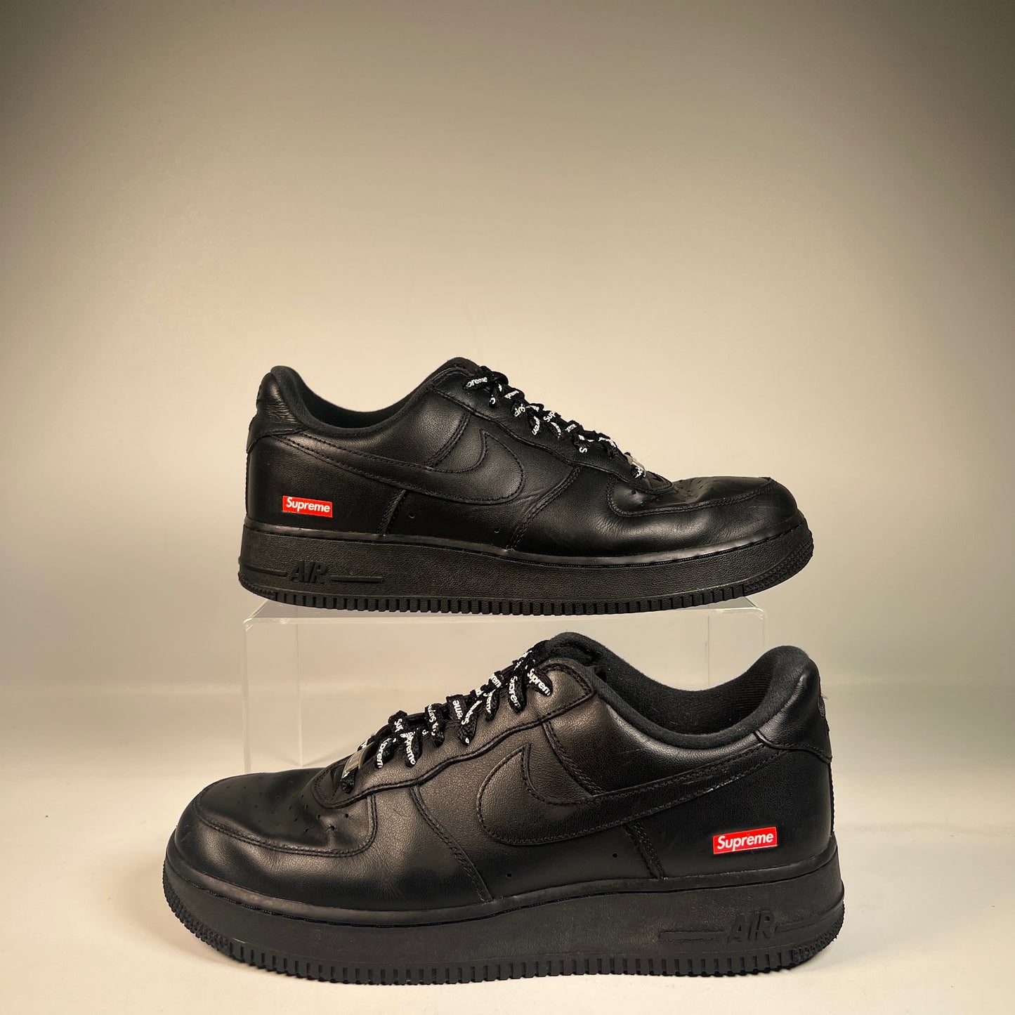 Nike Air Force 1 Supreme Black (2020) Size 9.5 USED s23119