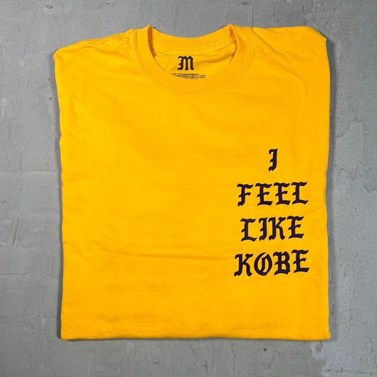 Kanye West I Feel Like Kobe Yellow Longsleeve Size Medium USED x17846