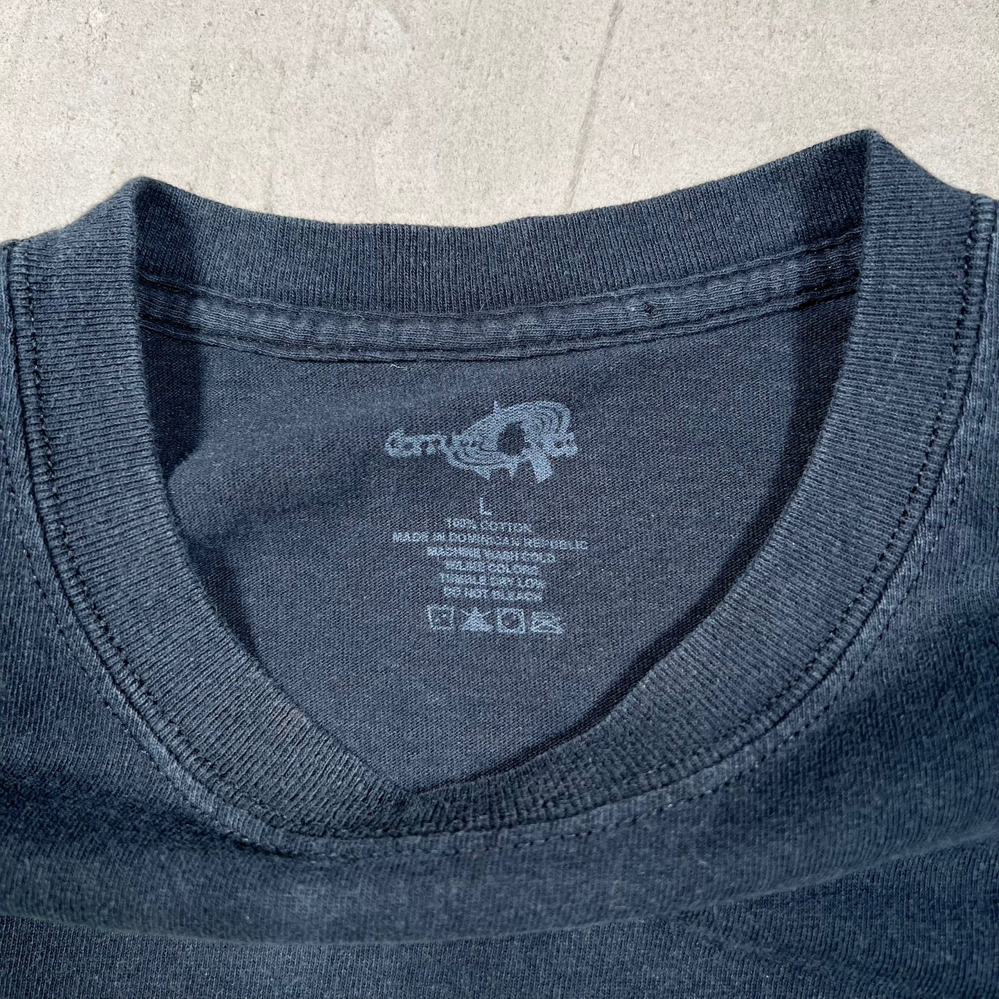 Travis Scott RaysCorruptedMind Black Tee Size Large USED x17847