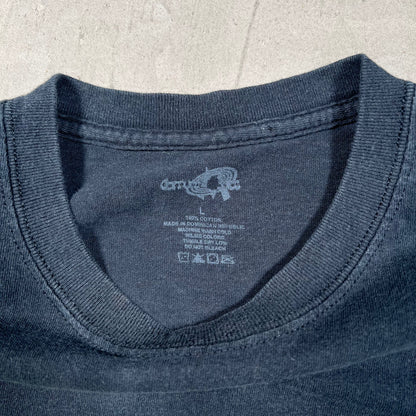 Travis Scott RaysCorruptedMind Black Tee Size Large USED x17847