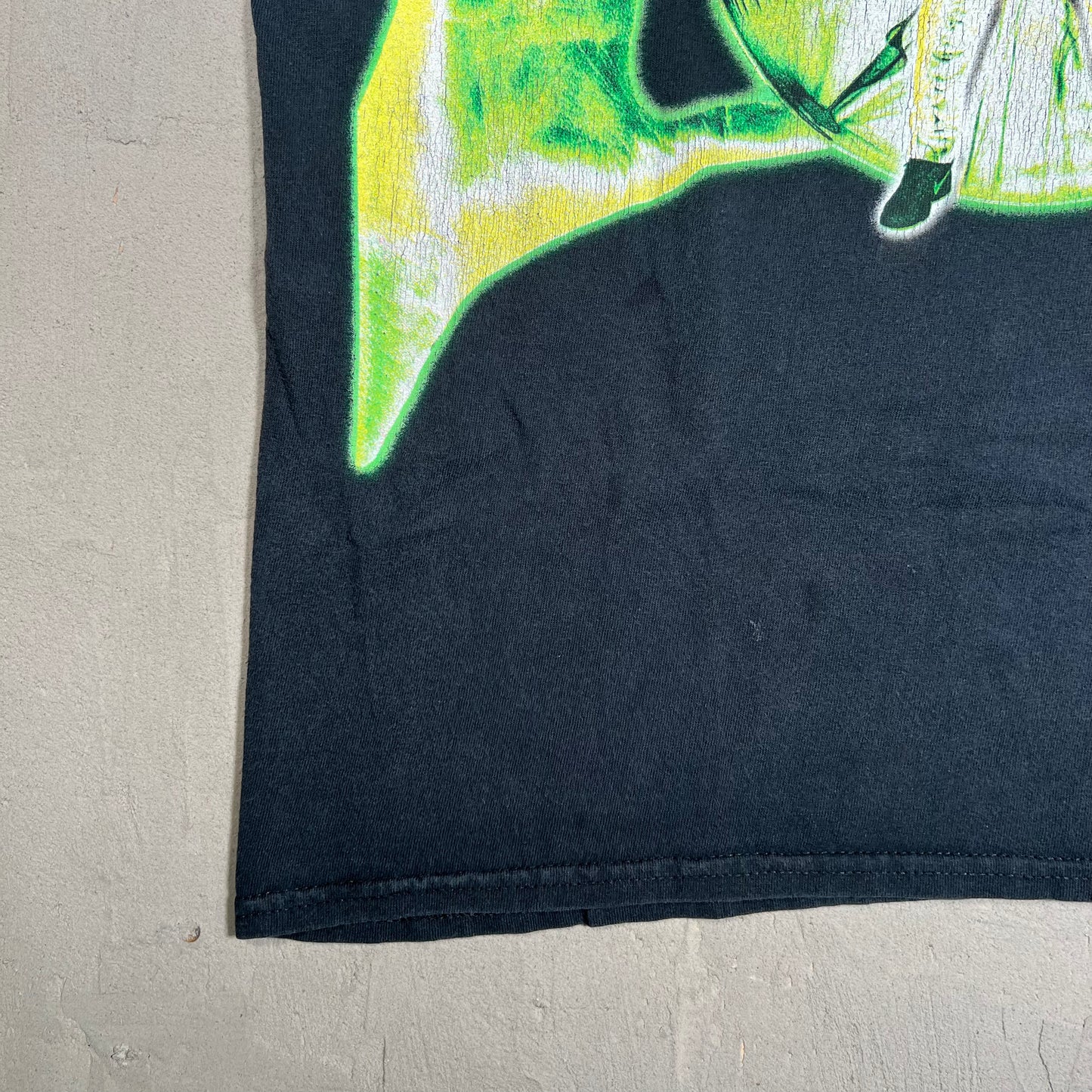 Travis Scott RaysCorruptedMind Black Tee Size Large USED x17847