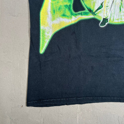 Travis Scott RaysCorruptedMind Black Tee Size Large USED x17847