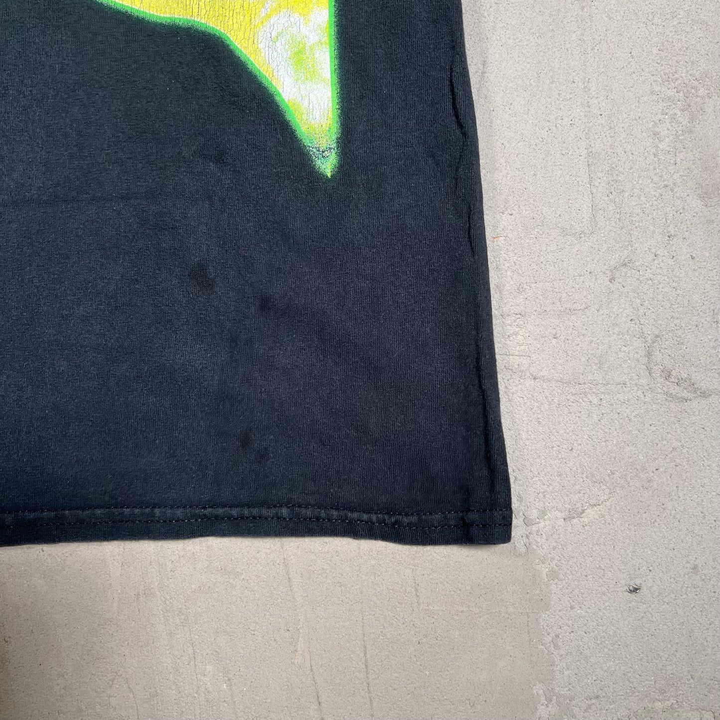 Travis Scott RaysCorruptedMind Black Tee Size Large USED x17847