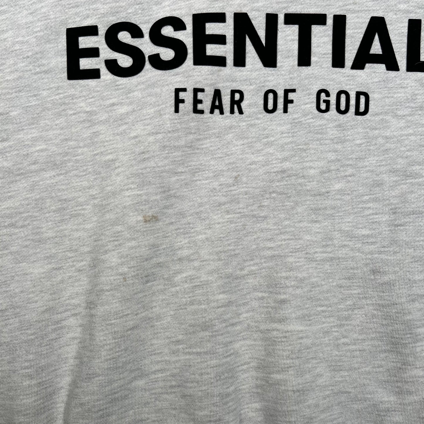 Essentials Fear Of God Grey Hoodie Size XS USED x17854