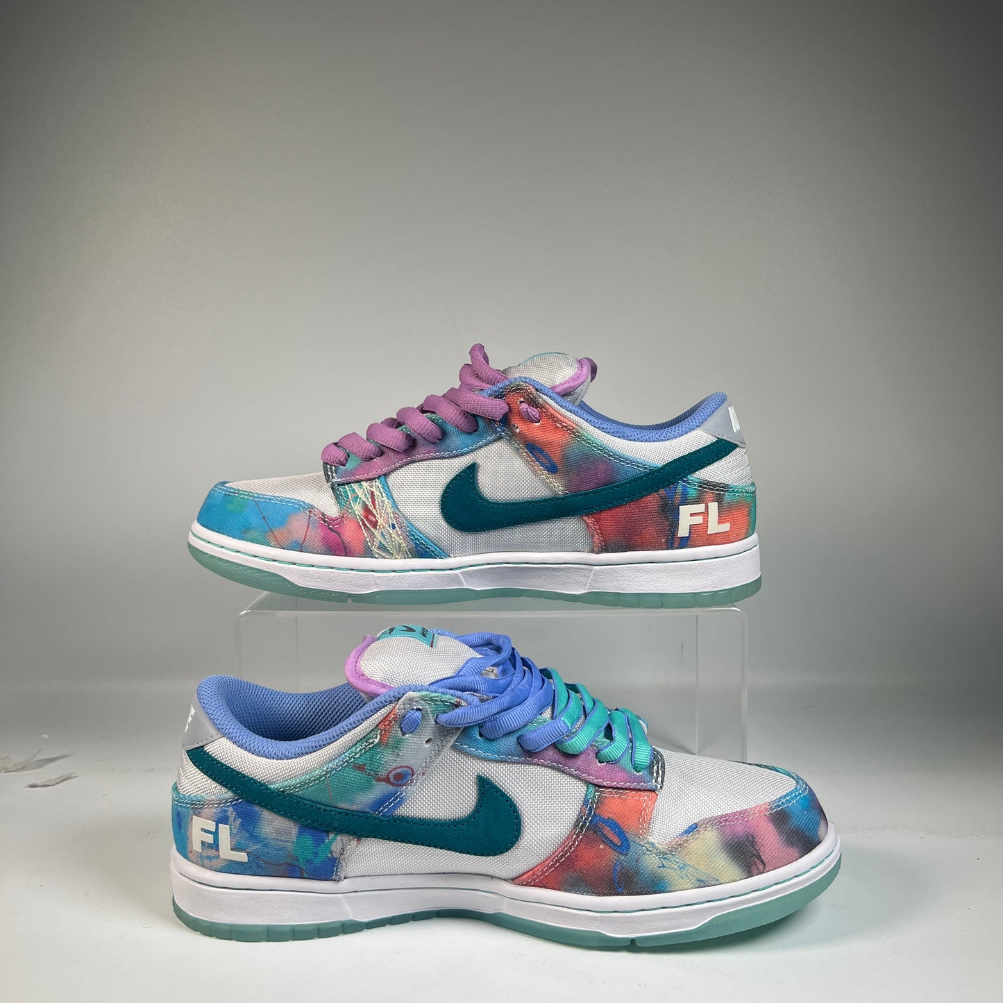 Nike SB Dunk Low Futura Bleached Aqua (2024) Size 10 USED s23195