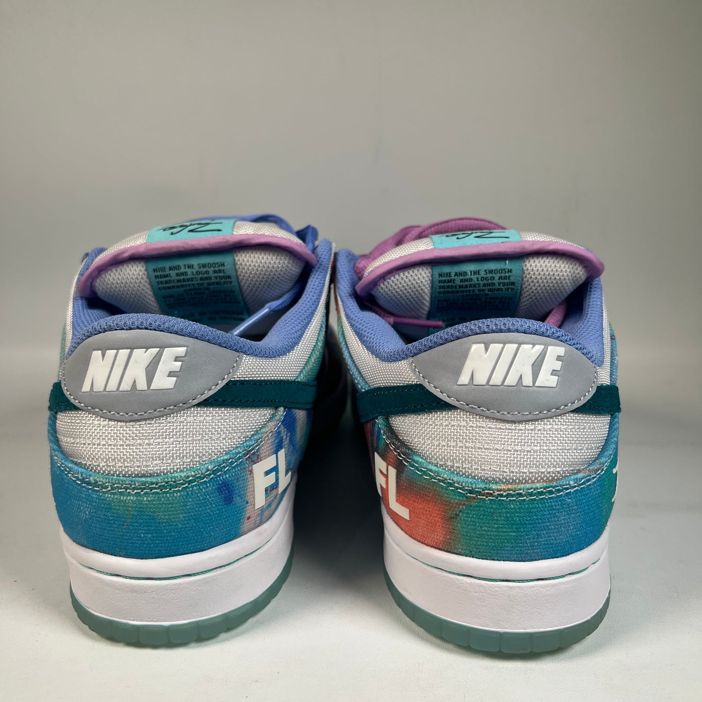 Nike SB Dunk Low Futura Bleached Aqua (2024) Size 10 USED s23195