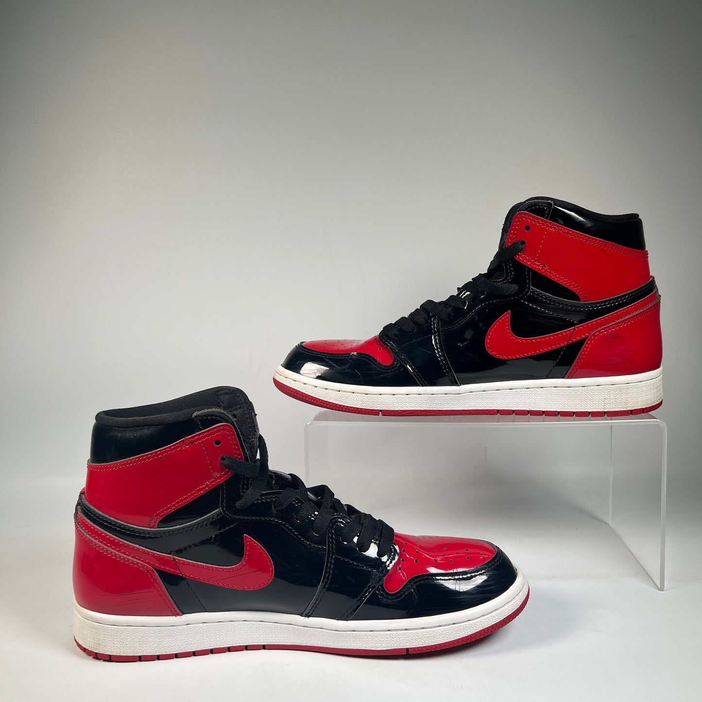 Jordan 1 Patent Bred (2021) Size 9.5 USED s23089