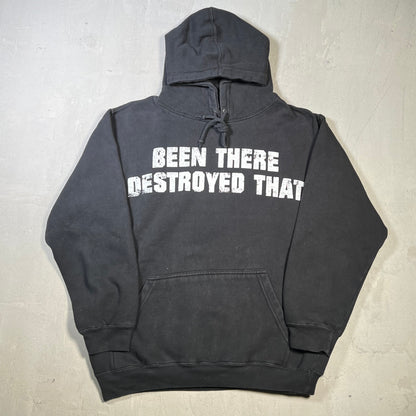 2007 WWE Stone Cold "Been There" Black Hoodie Size Small USED v19720