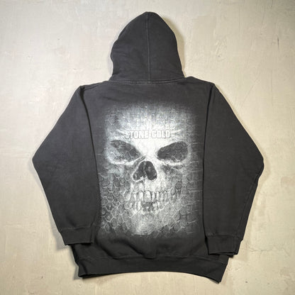 2007 WWE Stone Cold "Been There" Black Hoodie Size Small USED v19720