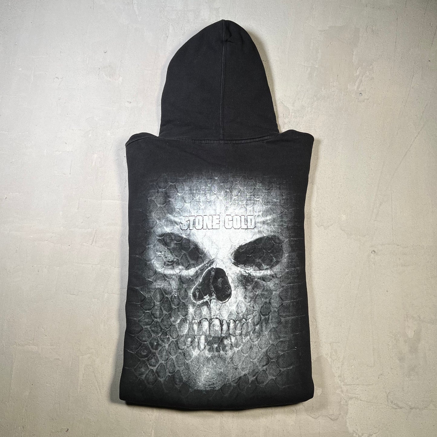 2007 WWE Stone Cold "Been There" Black Hoodie Size Small USED v19720