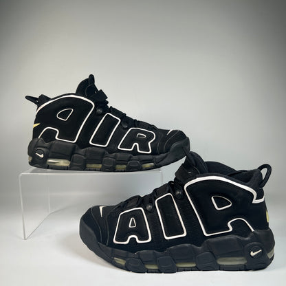 Nike Air More Uptempo Black White (2016) Size 10.5 USED s23108