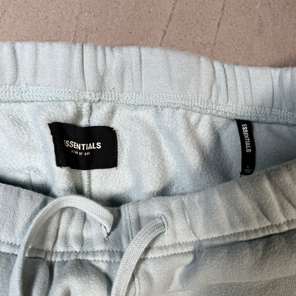 Fear of God FOG Essentials Teal Sweatpants Size Large USED x17842
