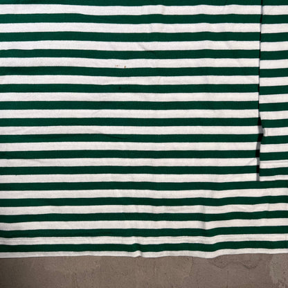 CDG Comme Des Garcons White/Dark Green Longsleeve Size XXL USED x17840