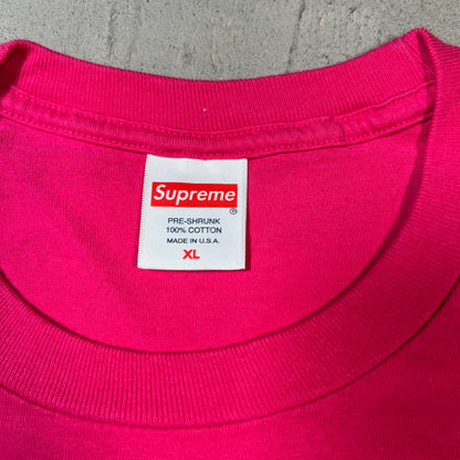 Supreme Milano Dal Pink Tee Size XL USED x17832