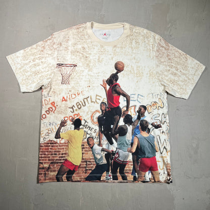 Jordan "Playground" AOP Tee Size XL USED v19691