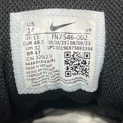 Nike Air Terra Humara Undefeated Black (2023) Size 14 USED s23206