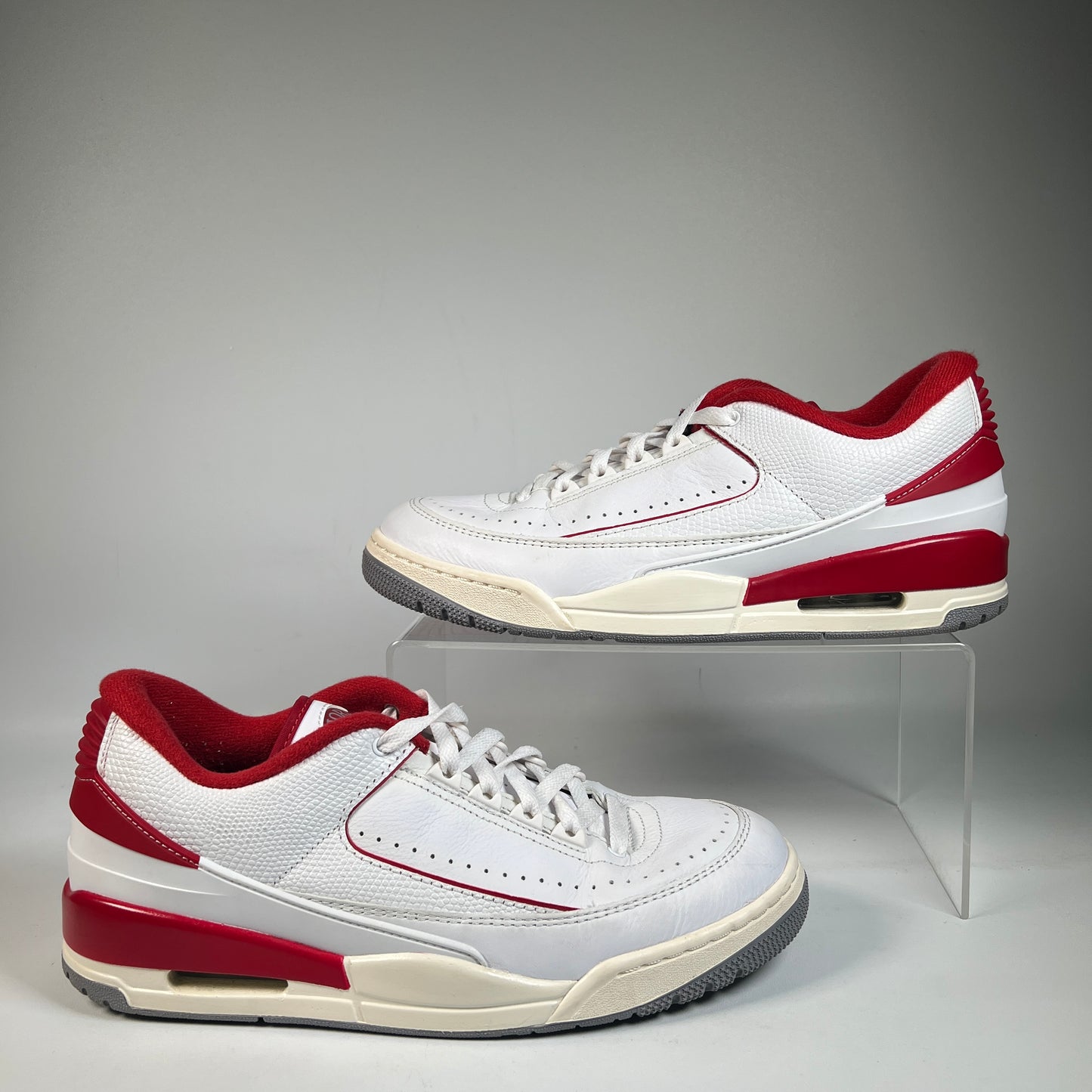 Jordan 2/3 White Varsity Red (2024) Size 10.5 USED s22969