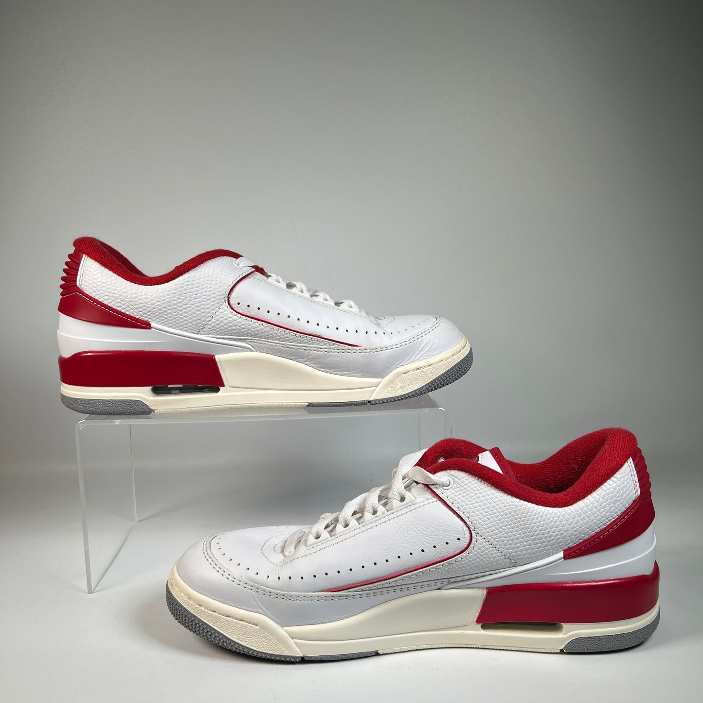 Jordan 2/3 White Varsity Red (2024) Size 10.5 USED s22969