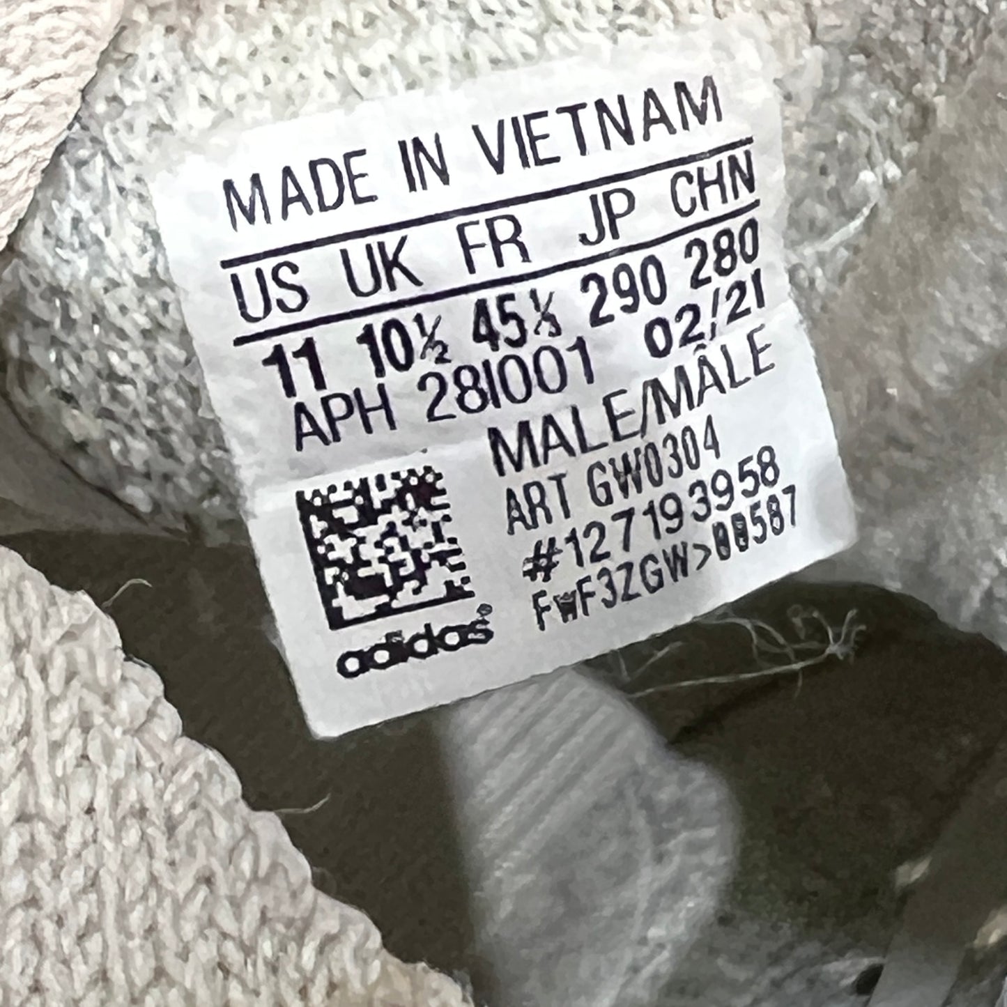 Yeezy 380 Alien Blue (2021) Size 11 USED s22971