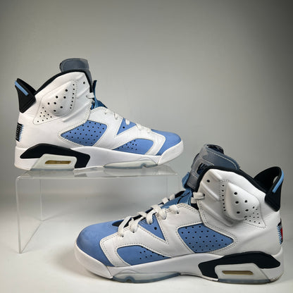 Jordan 6 UNC White (2022) Size 9.5 USED s23020