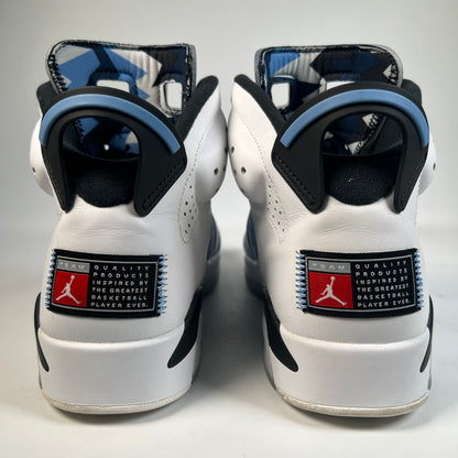 Jordan 6 UNC White (2022) Size 9.5 USED s23020