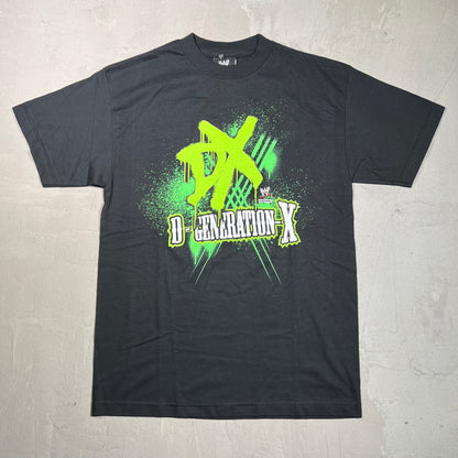 2002 WWE Degeneration X Black Tee Size Medium NEW v19701