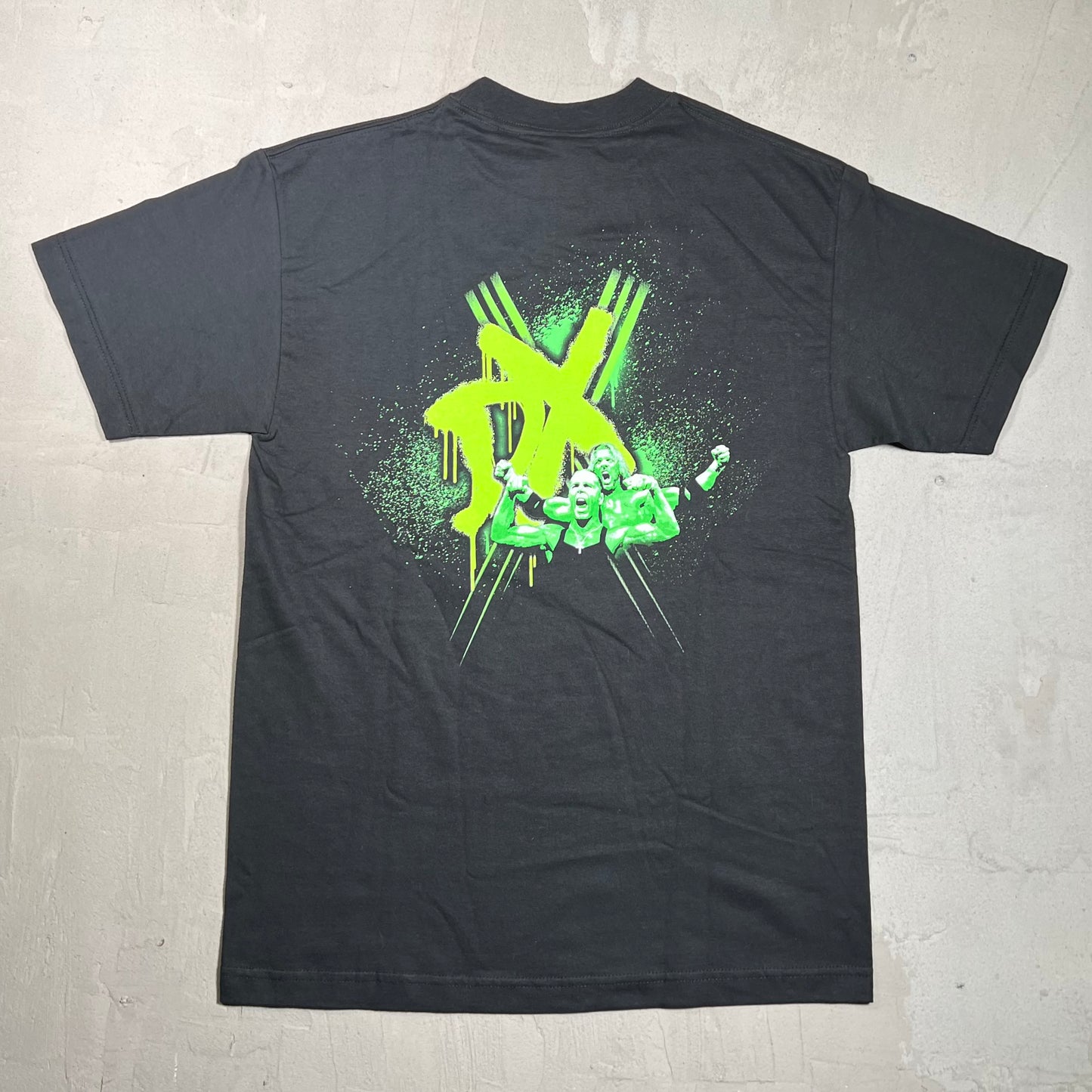 2002 WWE Degeneration X Black Tee Size Medium NEW v19701