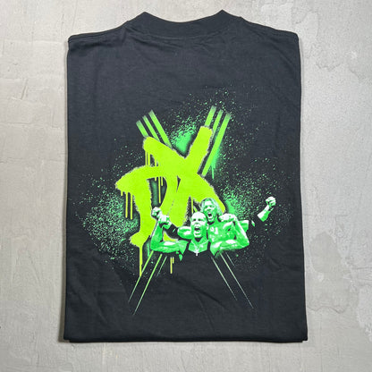 2002 WWE Degeneration X Black Tee Size Medium NEW v19701