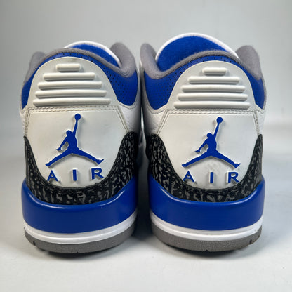 Jordan 3 Racer Blue (2021) Size 9.5 USED s23019