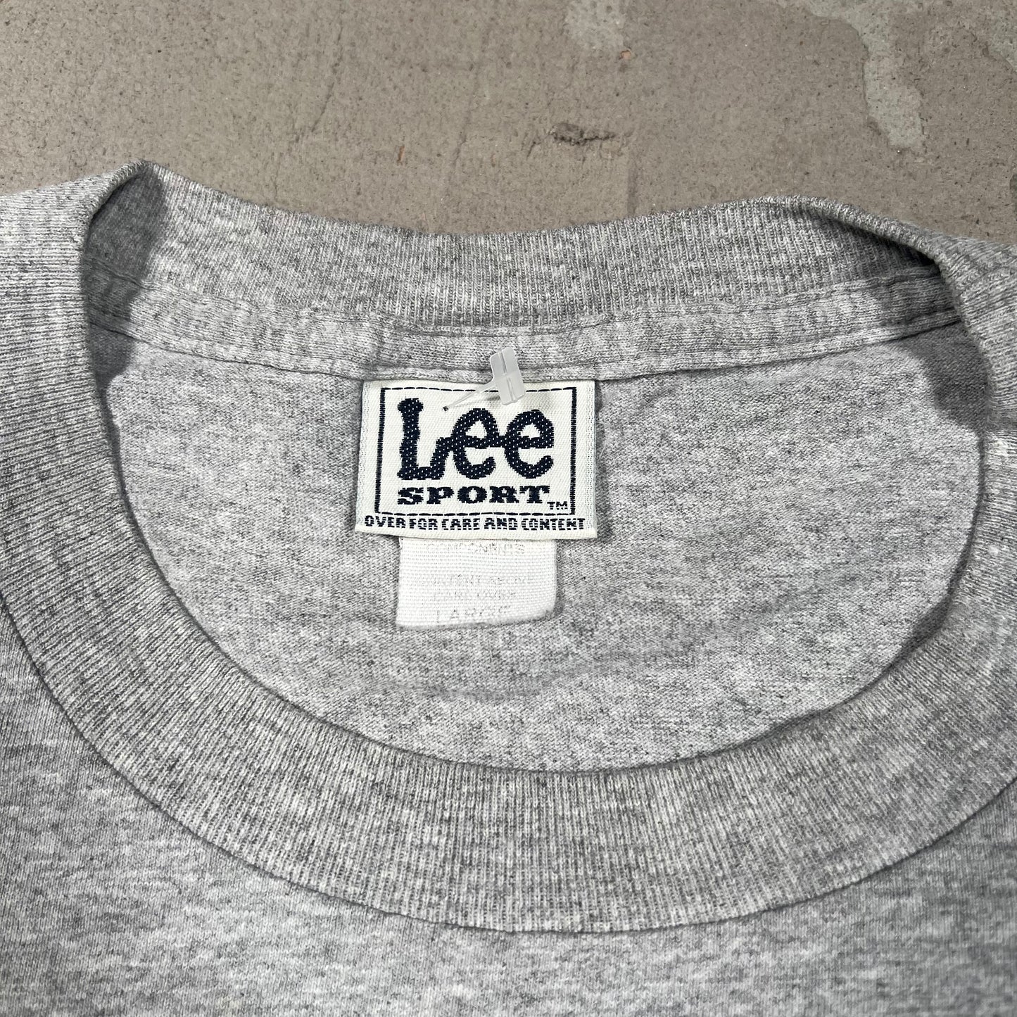 2000 NFC Championship "Helmets" Tee Grey Size Large USED v19700
