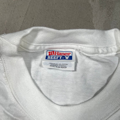 2000s Hooters "Rehobeth" White Tee Size Small USED v19706