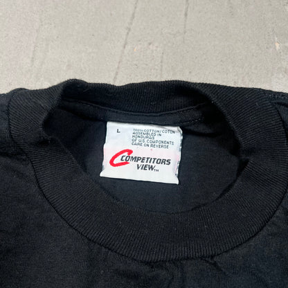 Y2K Nascar Dale Earnhardt Black Tee Size Large USED V19705