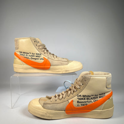 Nike Blazer Off White All Hallows Eve (2018) Size 9.5 USED s23189