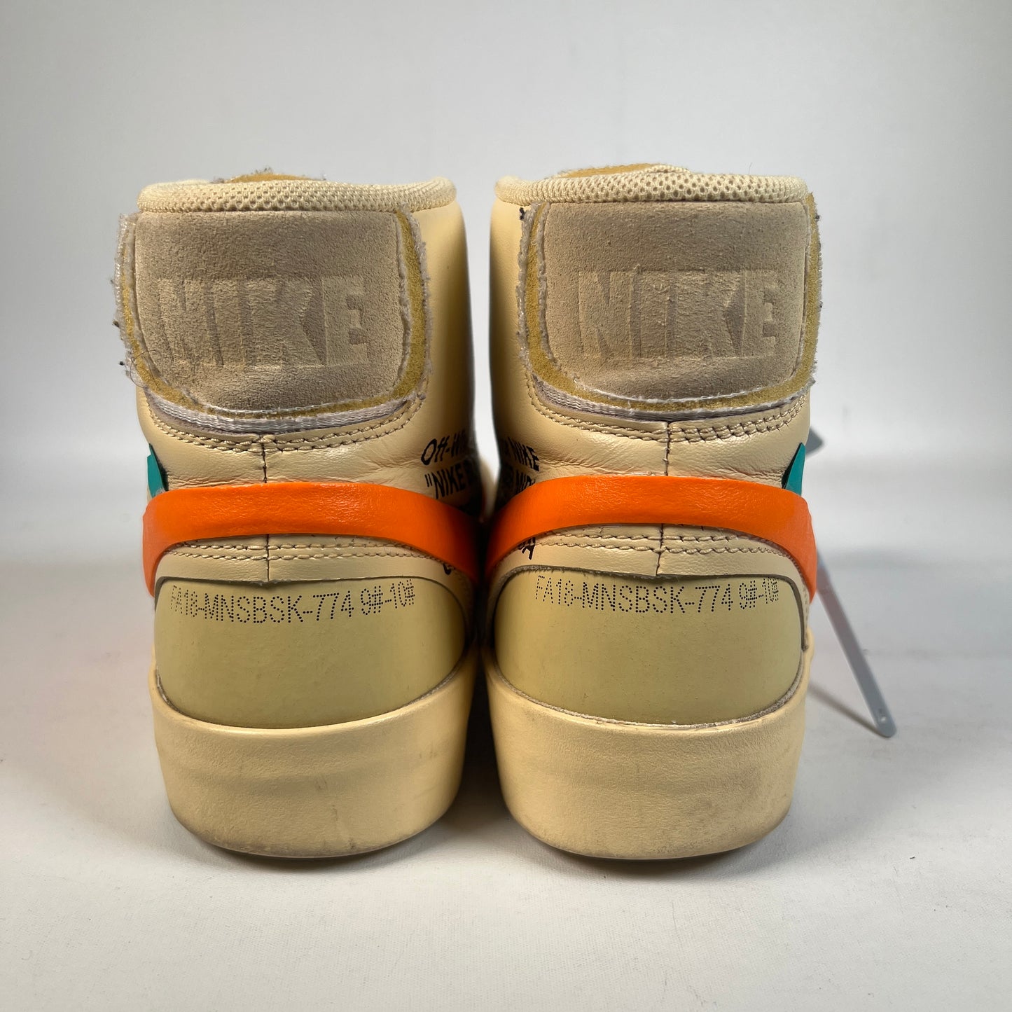 Nike Blazer Off White All Hallows Eve (2018) Size 9.5 USED s23189