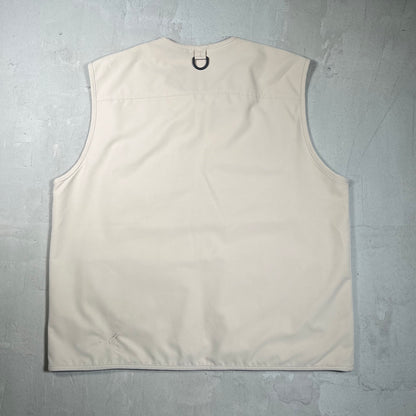 Carhartt WIP Khaki Nylon Hiking Vest Size XL USED v19688