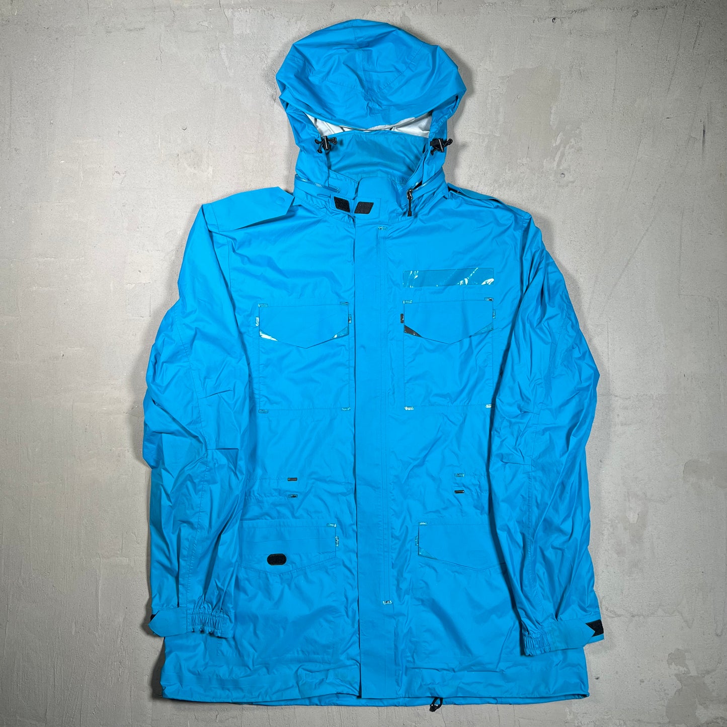 Nike NSW Light Blue Zip Up Jacket Size Large USED v19689