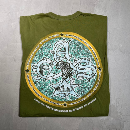 Barriers Nas Green Tee Size Medium USED x17829