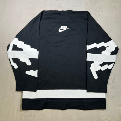 Nike NSW Club Hockey Black Longsleeve Jersey Size Medium USED v19738