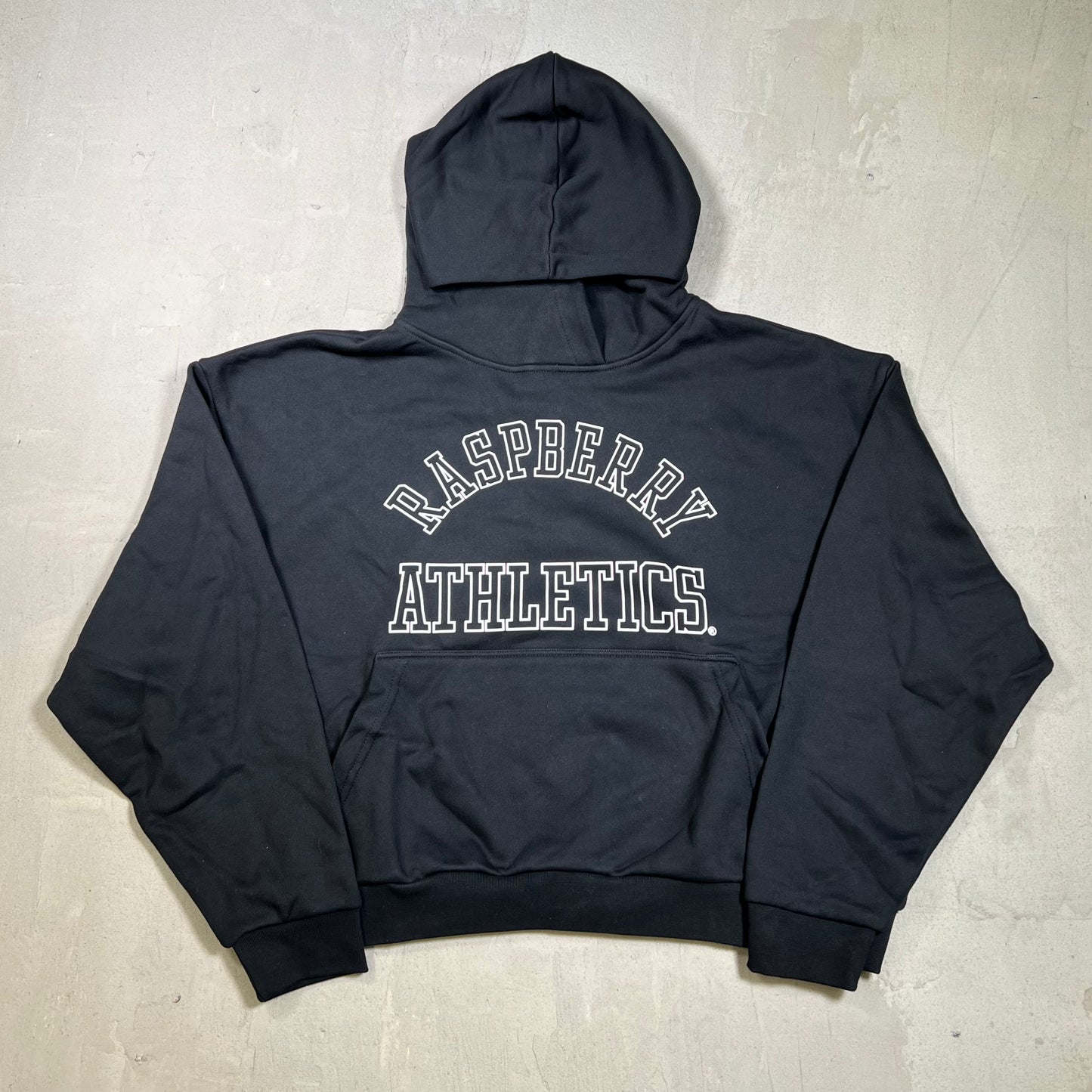 GV Gallery Raspberry Hills "Athletics" Blacl Hoodie Size XS NEW x17876