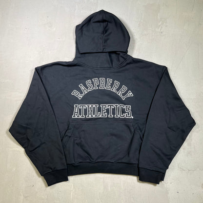 GV Gallery Raspberry Hills "Athletics" Blacl Hoodie Size XS NEW x17876