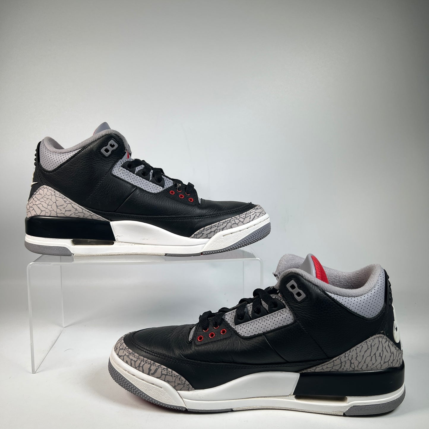 Jordan 3 Black Cement (2024) Size 9 USED s23056