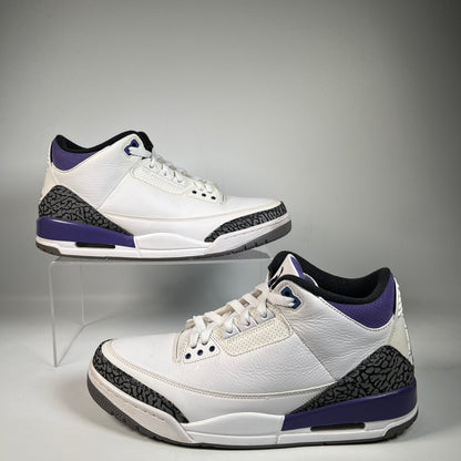 Jordan 3 Dark Iris (2022) Size 11 USED s22799