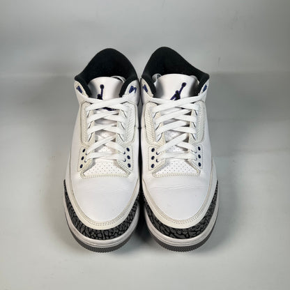 Jordan 3 Dark Iris (2022) Size 11 USED s22799