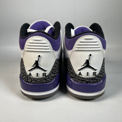 Jordan 3 Dark Iris (2022) Size 11 USED s22799