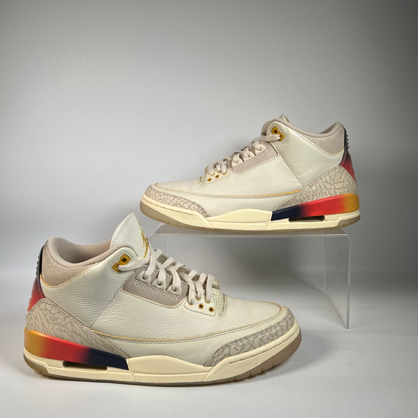 Jordan 3 J Balvin Medllin Sunset (2023) Size 10.5 USED s22801
