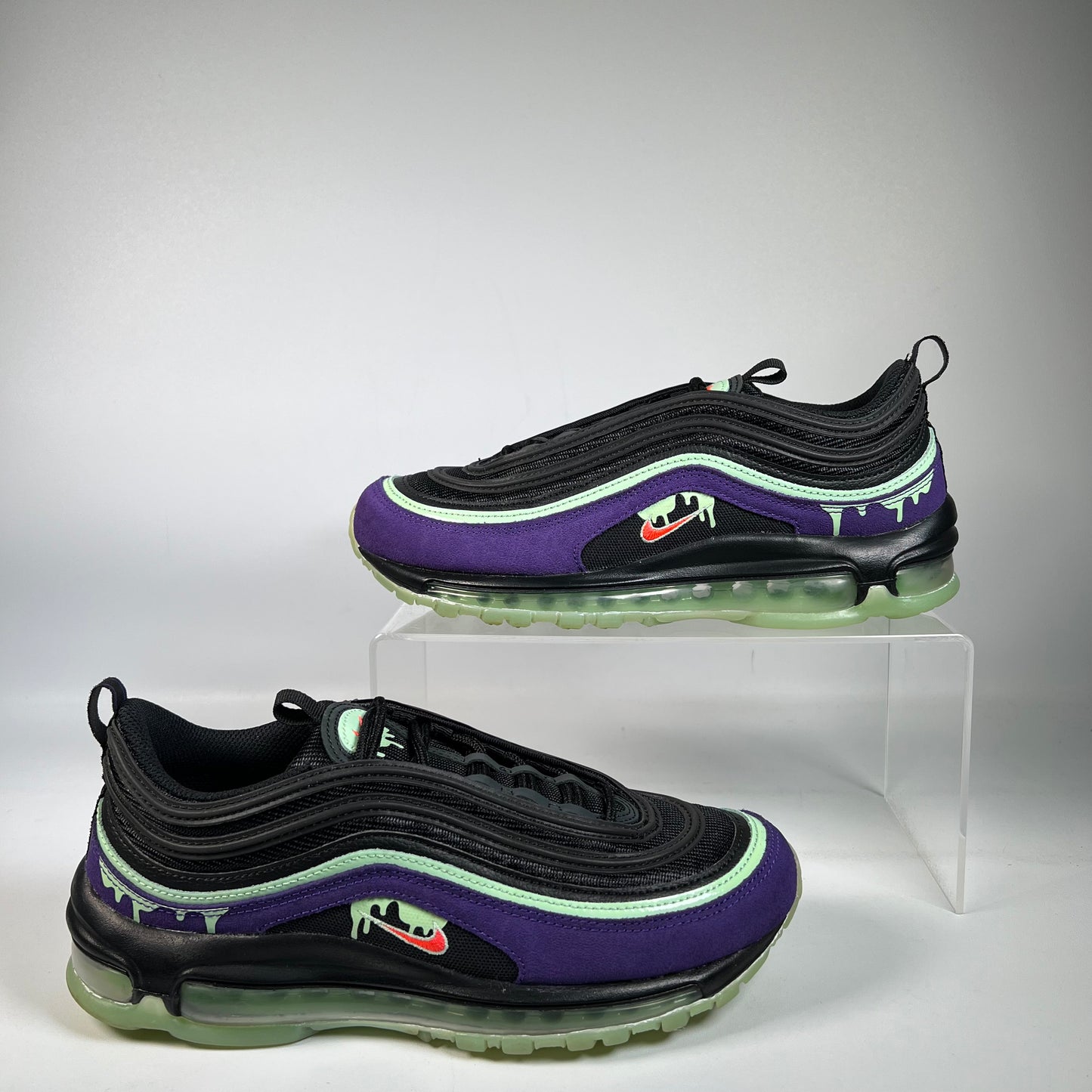 Nike Air Max 97 Slime Halloween (2020) Size 7.5 USED s22776